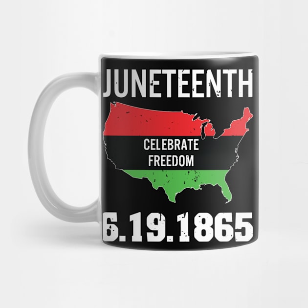 Juneteenth,Celebrate Freedom, 1865 by UrbanLifeApparel